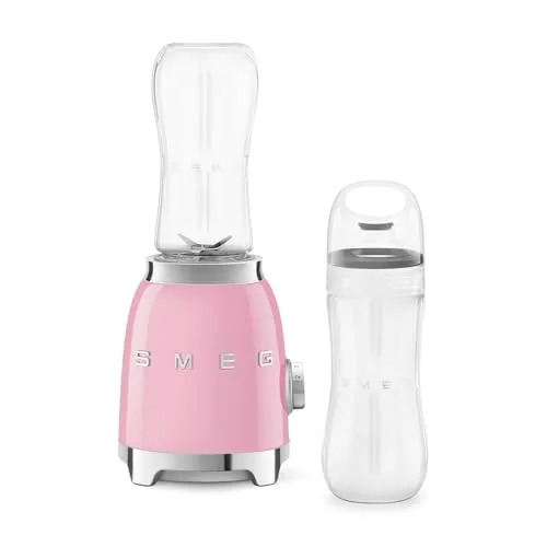 SMEG - Mini Liquidificadora Anni50, Rosa PBF01PKEU