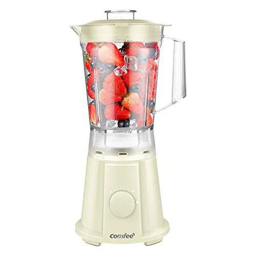 COMFEE' Batidora de vaso de 1,5 litros, robot de cocina de COMFEE'