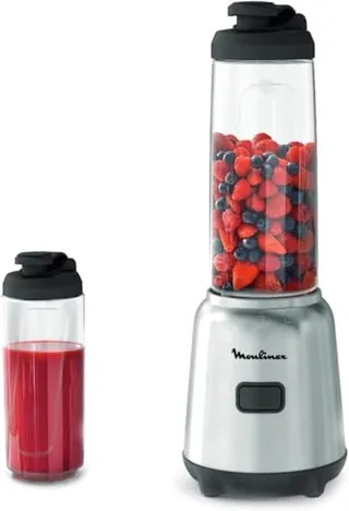 Moulinex Mix&Move, Mini Batidora 300W Botellas Tri