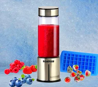 Batidoras de vidrio licuadora mezcladora mejor batido para batidos batidos individuales mini pequeños jugos de frutas portátiles jarra de vidrio licuadora trituradora de hielo