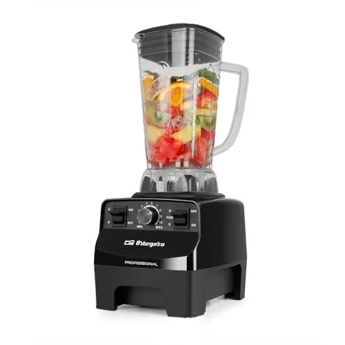 Orbegozo BV 9650 A Batidora de vaso profesional, motor AC de cobre de alto rendimiento