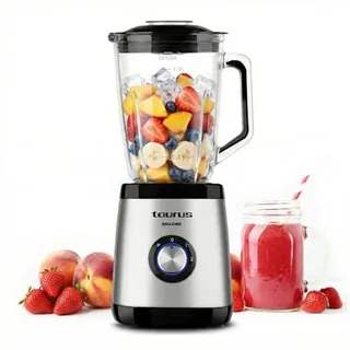 Taurus - Batidora de Vaso 1500W, 1,5L, Pica Hielo,