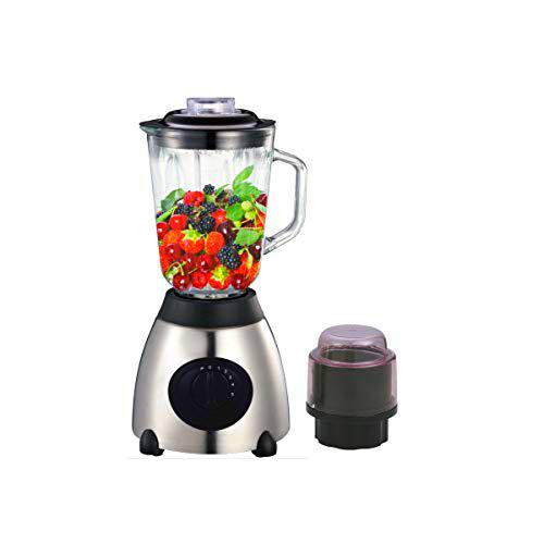 Herzberg HG 5009 GL - Batidora de vaso (700 W), color plateado