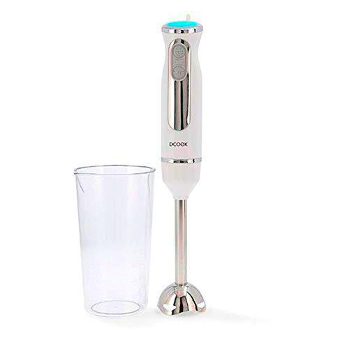 DCOOK BATIDORA Mano 600W C/Vaso MEDIDOR, Negro, Estándar