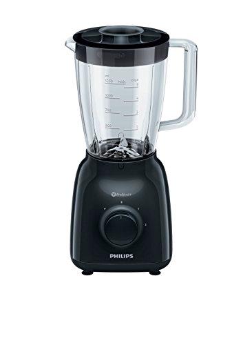 Philips licuadora/batidora de Vaso, Color Negro hr2145/90
