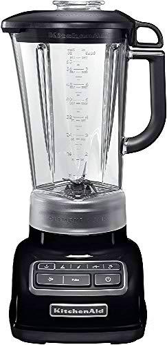 KitchenAid 5KSB1585EOB - Licuadora multifunción, color negro y plateado