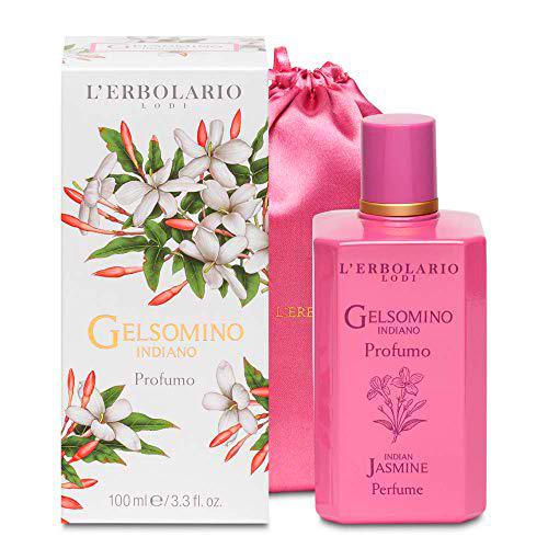 L 'erbolario 066.139 indio jazmín Perfume de edición limitada con bolsa de algodón