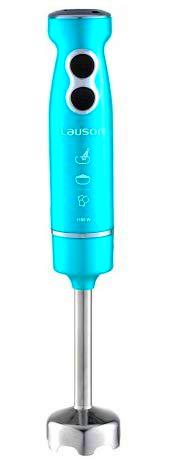 BATIDORA LAUSON-PE C.M. 1100W 2 VELOCIDADES CUCHILLA DE TITANIO COLOR AZUL INCLUYE VASO 700ML CON TAPAJP20