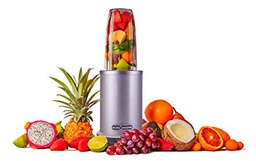 BOB HOME Nutrition Mixer Smart Blender | 1000 W | carcasa de aluminio cepillado | 6 cuchillas de acero inoxidable | recipiente de 350 + 700 ml (sin BPA)