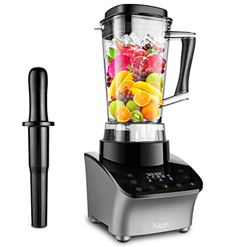 Batidora para Smoothies, 1500W LCD Pantalla Táctil Licuadoras