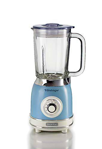 Ariete 583/05 Batidora De Vaso Vintage, 1000W, Jarra Vidrio 1.5 Litros