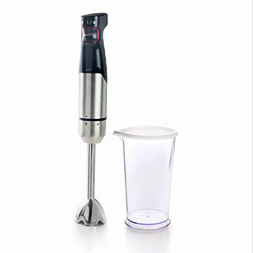 Lacor - 61678 - Batidora Premium PressSystem 1000W regulador de velocidad mediante presión con Cierre Bayoneta