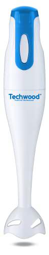 Techwood TMP-7174 - Batidora de vaso (170 W), color blanco y azul