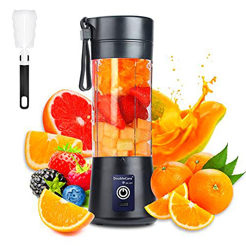Licuadora portátil, licuadora eléctrica USB, mini licuadora portátil para batidos y batidos