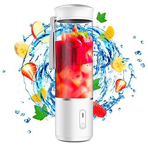 BZYETLP Batidora portátil de 450 ml, batidora portátil para batidos y batidos