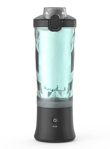 Dreamhigh® Batidora de Vaso Portatil, 600ml Licuadora Portátil con 6 Cuchillas