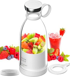 Batidora Portatil Licuadora Smoothie Mezcladora Batidos Personal Recargable USB Portable Blender
