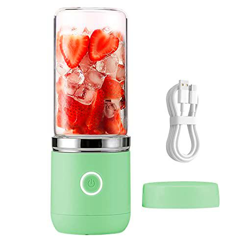 Batidora portátil, mini licuadora de 350 ml, batidora USB con vaso
