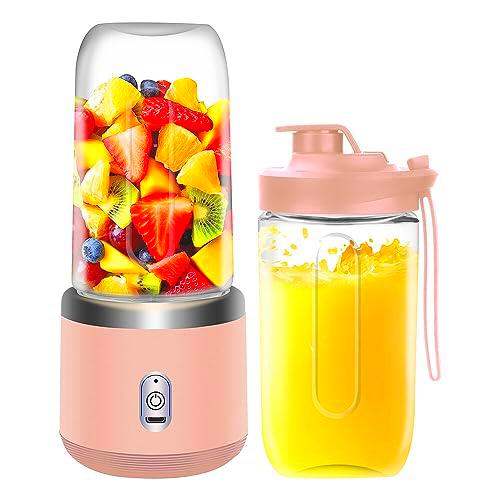 EBKCQ 450ml Frullatore portatile Smoothie Mixer, Frullatore portatile Shakes pour les voyages
