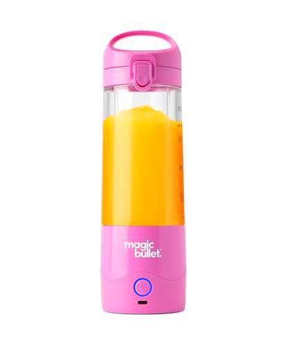 Batidora portátil y ligera nutribullet Tritan sin BPA de 475 ml minibatidora con cuchilla de acero inoxidable de 4 puntas batidora multifunción cargador USB-C más de 15 ciclos de batido