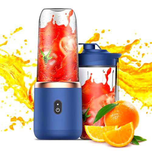 Hojalis Batidora portátil de 400 ml, batidora portátil Smoothie Mixer