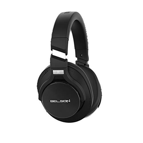 Auriculares Inalámbricos con Cancelación Activa de Ruido ANC Bluetooth 5.0 BSA-75ANC Color Negro | Chip CSR