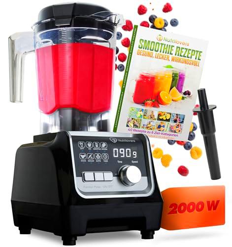 NUTRI-BLENDER MAX+ Batidora con jarra de 2000 W batidora batidora profesional batidora batidora