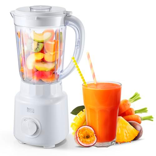 Potente batidora Teesa TSA3542W 500W 1,5L sin BPA, color negro