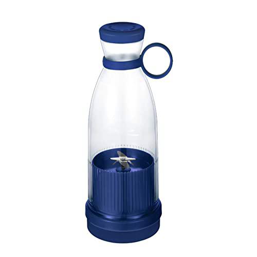 Batidora Portátil para Smoothies y Batidos, 350ML Licuadora Portátil con 6 Cuchillas