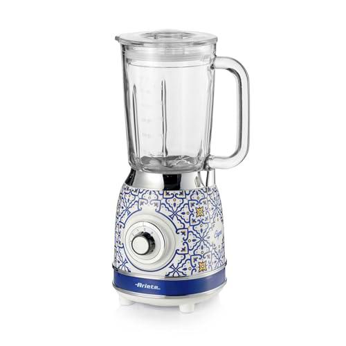 Ariete 583 Capri - Batidora de vaso con vaso de cristal de 1,5 litros