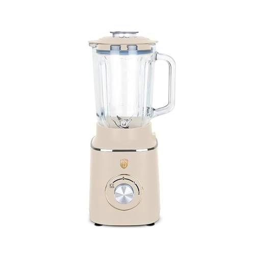 Berlinger Haus Batidora de mesa con recipiente de cristal 1,5 L 1000 W Colección Sahara | Elegante