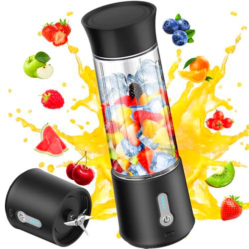 Batidora portátil para hacer smoothie, 500 ml, 150 W