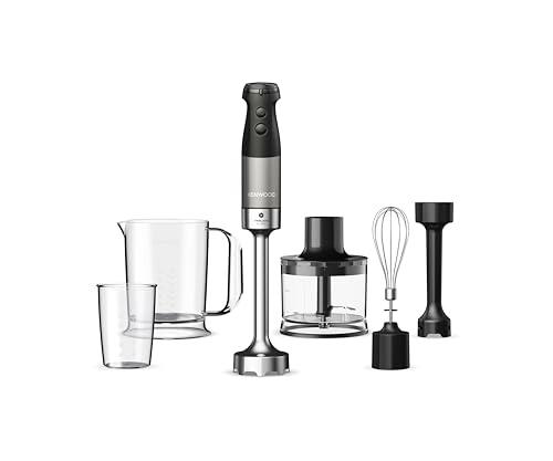 Kenwood Triblade XL Pro HBM80.322BK, Minipimer Sistema Triblade
