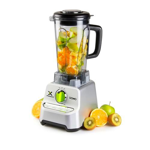 DOMO DO747BL Xpower - Batidora de vaso de plástico (2 L, 1500 W)