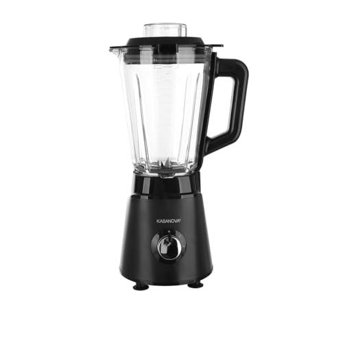Batidora 1000 W con jarra 1,5 L negro