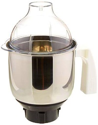 Preethi MGA 513 mezclador tarro para Eco Twin, Eco Plus/Chef Pro y azul hojas