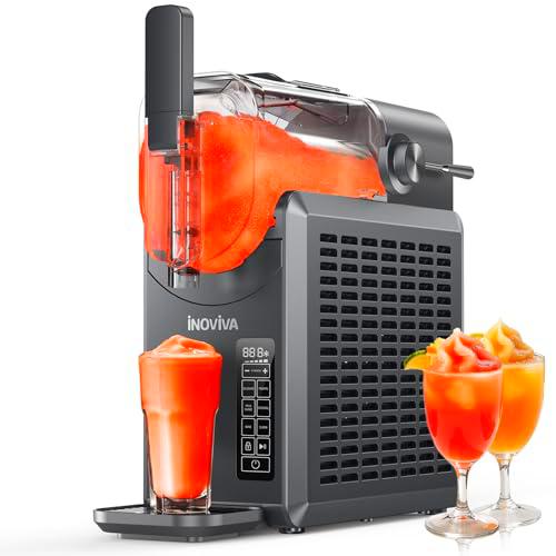 Granizadora INOVIVA, no necesita hielo, granizadora doméstica de 2L con autolimpieza