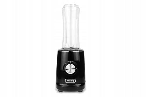 Huslog Batidora de Vaso 500W, 4 Cuchillas de Acero Inoxidable