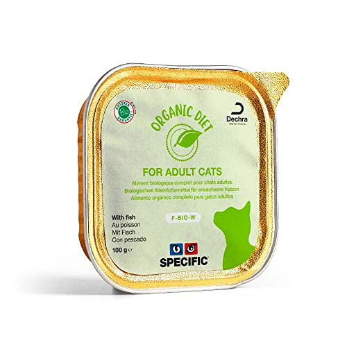 SPECIFIC FELINE F-BIO-W ORGANIC FISCH CAJA 4X8X100GR