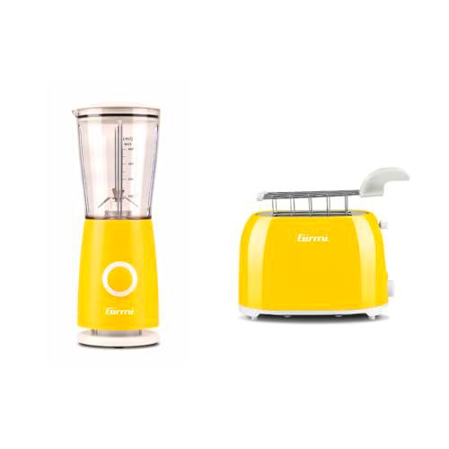 Girmi FR03 Batidora de vaso, 170W + Girmi TP1005 Tostador, 750 W