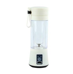 Mini Licuadora Portatil, 380ml Batidora Exprimidor USB Recargable de 6 Cuchillas y Cepillo Smoothie Maker Pequeña Botella para Batidos Jugos Vaso Mezclador USB para Familias Oficina Fitness