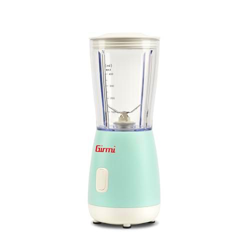 Girmi FR06 Batidora de 170 W, capacidad 400 ml, 4 cuchillas de acero inoxidable