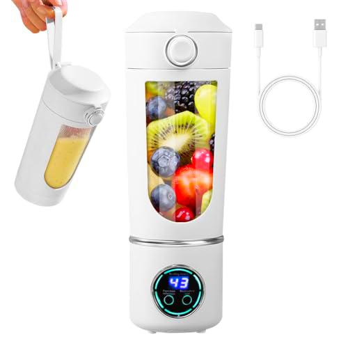 LOMUG Batidora portátil para batidos, 700 ml, recargable