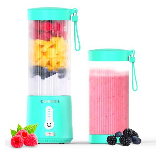 DENOKIN Batidora portátil, batidora, batidora de 450 ml
