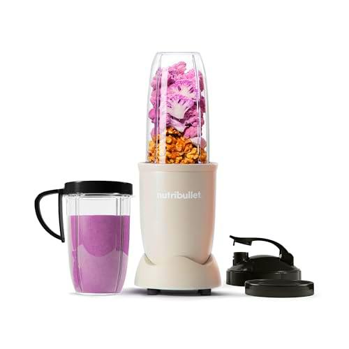 nutribullet Blender 900 Series en arena mate - Potente extractor de 25.000 rpm mezcla frutas congeladas