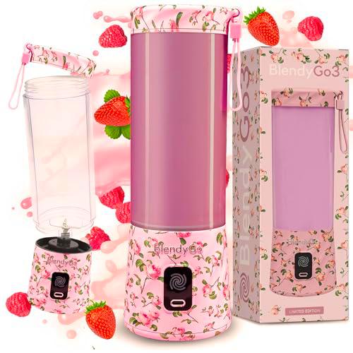BlendyGo 3® Batidora Portátil Smoothie, Mini Batidora Smoothie Maker