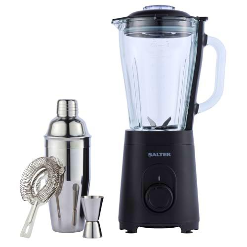 Salter EK5875 Mixologist - Juego de licuadora de cóctel de 1,5 L
