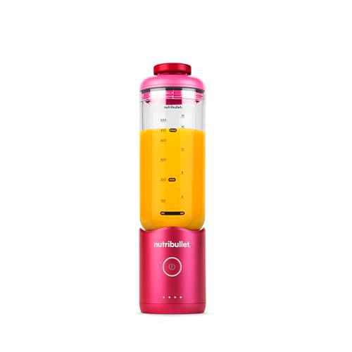 Nutribullet Flex 650 ml, Batidora Portátil con Tapa