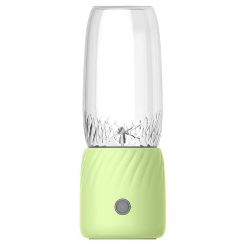 Batidora portátil de 350 ml, para zumos, USB, con 6 cuchillas