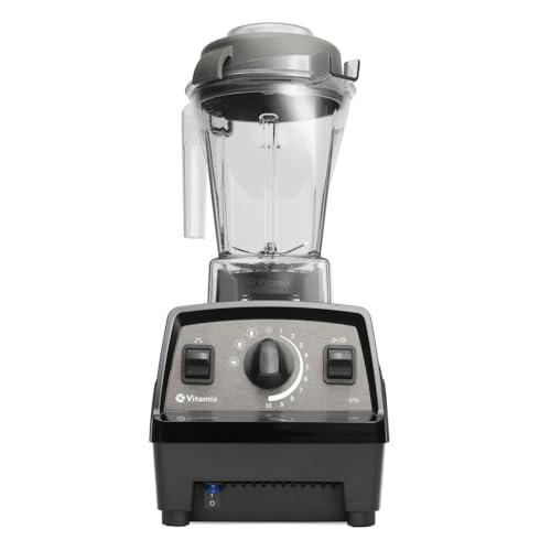 Vitamix E510, batidora de vaso, jarra de 1,4 litros, negra